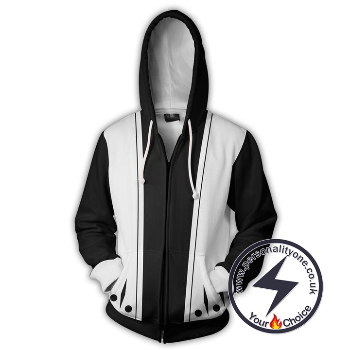 Bleach 6th Division Zip Up Hoodie Jacket